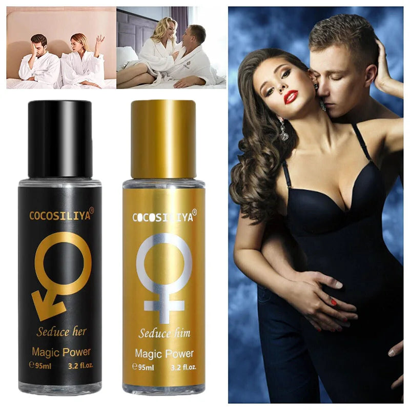 Pheromone Midnight Temptation Perfume Unisex Irresistible Tempting Couple Perfume Attract Opposite Lasting Pheromone Oil Perfume