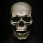 Halloween Mask Latex Scary Horror Decoration Full Head Skull Mask Helmet Cosplay Jaw Masque Gifts Party Costume Pro Mask