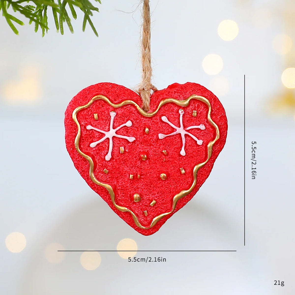 2026 Xmas Tree Pendant Cartoon Painted Santa Claus Elk Bear Christmas Stocking Resin Pendant Christmas Party Decorations 1pc