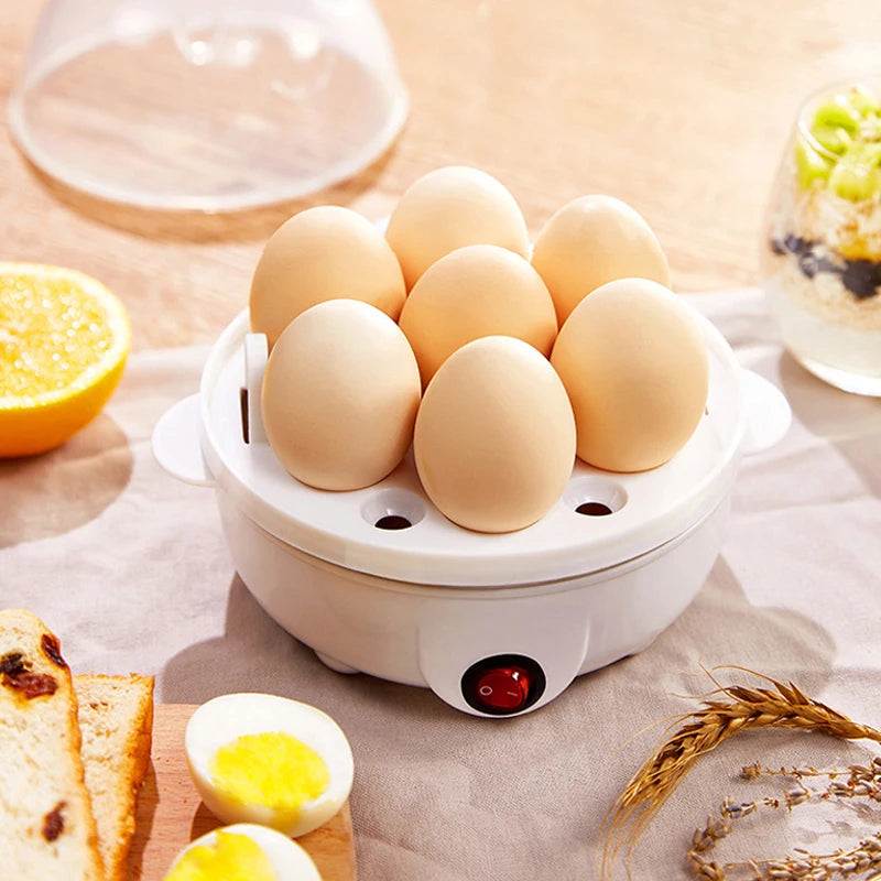 Multifunction Electric Egg Cooker Double Layers Egg Boiler Corn Milk Rapid Breakfast Cooking Egg Steamer Appliances Kitchen