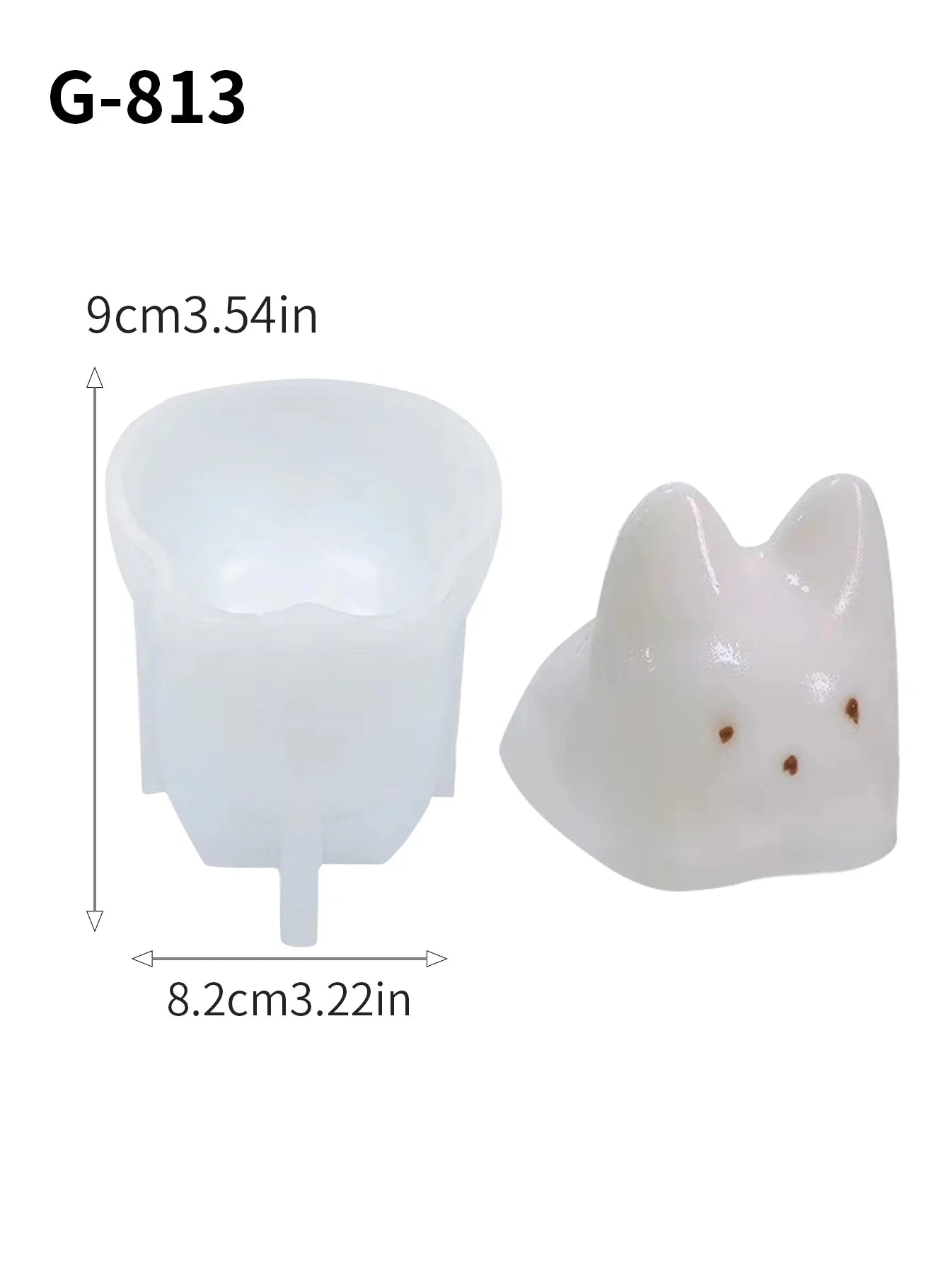 Jelly silicone mold cat jelly silicone mold; cartoon mousse cake jelly pudding silicone mold