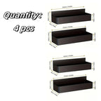 2/4pcs Magnetic Storage Rack Home Punch Free Refrigerator Storage Basket Kitchen Seasoning Jar Holder Bathroom Toiletries Shelf