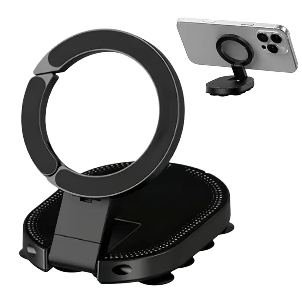 Super Magnetic Phone Mount Suction Cup 360 Degree Adjustable Car Phone Holder Mount With 18 Vacuum Suction Cup Bases For Home