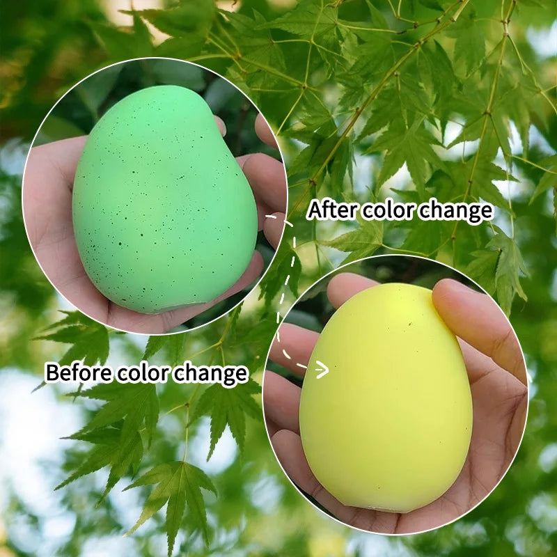 Colorful Butter Squishy Simulation Cheese Fidget Toy Slow Rebound Stress-Relieving Balls Desk Ornaments Birthday Christmas Gift
