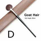 Fan Highlighter Brushes Makeup Top Goat Hair High Quality Blender Make Up Brush