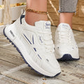 2026 New Comfortable and Stylish Women's Shoes: Elegant Round-Toe Solid Color Sporty Casual Shoes for Spring and Autumn