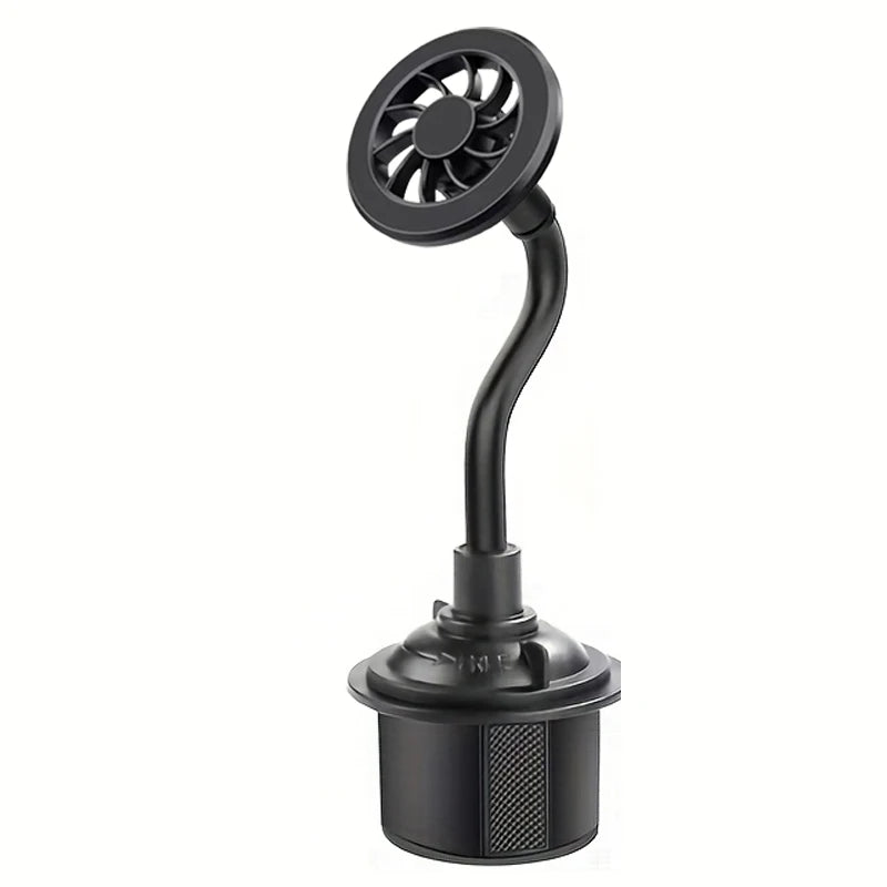 Car Cup Phone Holder Magnetic Phone Mount Super Strong Suction for Stable 360° Rotatable Mobile Support For Car
