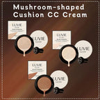 LUVIE GLOW Mushroom Head Air Cushion BB Cream Foundation Cream Face Concealer Moisturizing Waterproof Magic Foundation Makeup