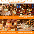 LED Candles 24/12 Pack Flameless Flickering Tea Light Warm White Candle for Party Wedding Birthday Christmas Gifts Home Decor