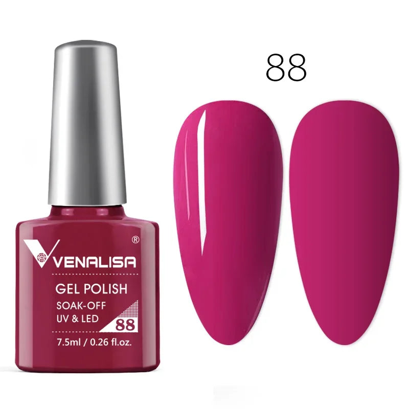 Venalisa Neon Gel Polish Varnishes Hybrid Nails For Manicure 7.5ml Semi Permanent Soak off Enamel Gel Polish UV Nail Gel Polish