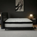 10/12 Inch Queen Twin Full King Size Hybrid Mattresses in a Box with Individual Pocket Springs - Medium Firm and Pressure Relief