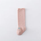 Lawadka Newborn Baby Girl Boy Socks Cotton Toddler Socks For Girls Boys Casual Knee High Infant's Long Sock Spring Age For 0-36M