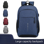 large capacity multifunctional backpack for commuting, business travel, student computer bag-ll, Simple and stylish backpack