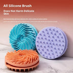 Soft Silicone Body Scrubber Scalp Exfoliating Non-irritating Body Wash Massager Bath Shower Brush Body Scrub Skin Care Bath Tool