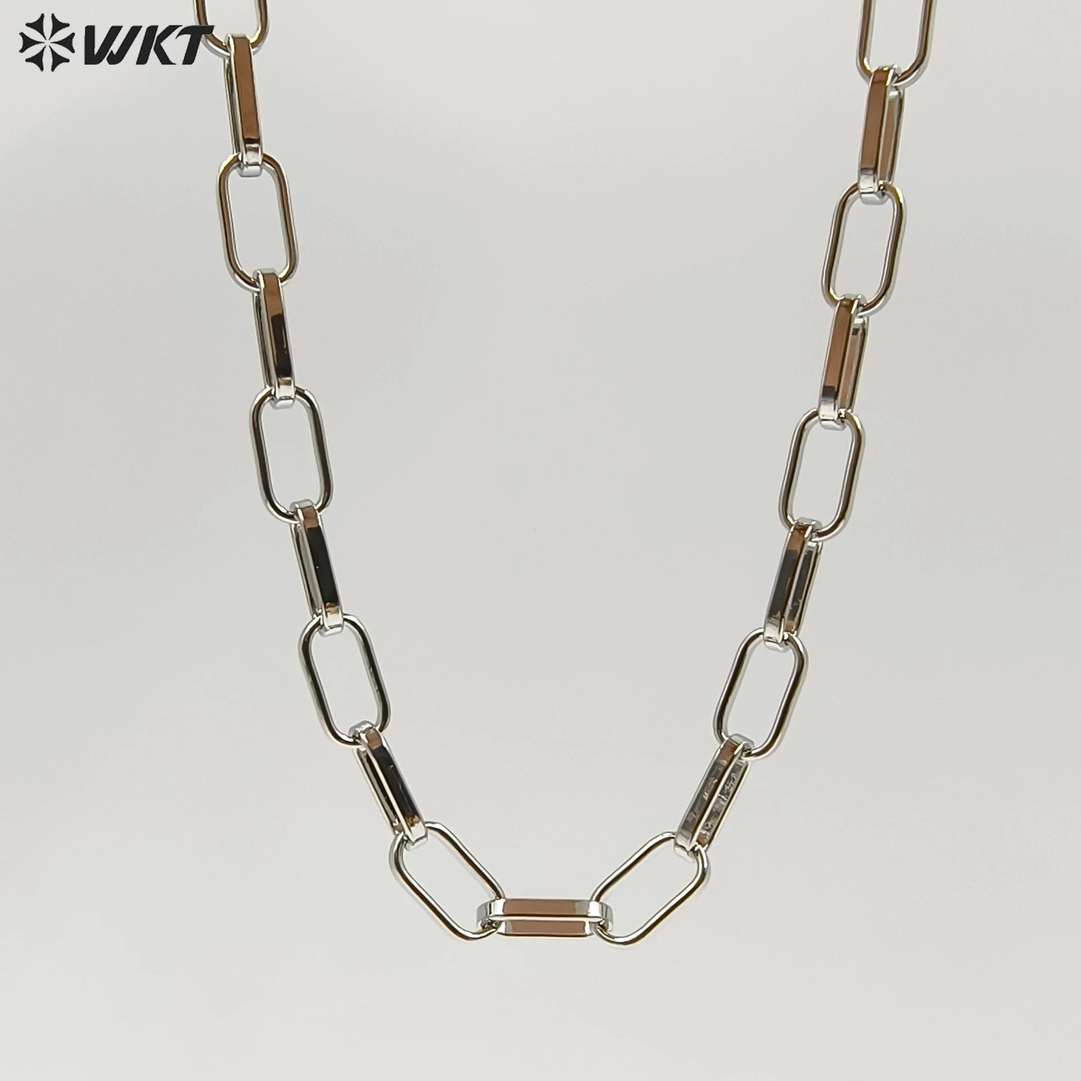 WT-BC178 Personality big chain Yellow brass with gold for men and women to make bracelets necklaces and jewelry accessories
