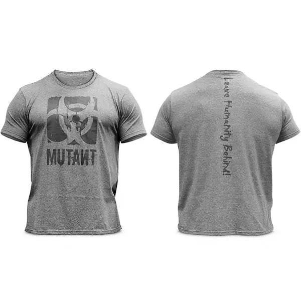 2026 New Sports short-sleeved men's fitness T-shirt with round neck, elastic and breathable cotton training suit