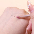 Pink Black Eye Makeup Brushes Flat Eyebrow Eyeliner Brush Professional Angled Wooden Eyeshadow Brushes Make Up Cosmetics Tools