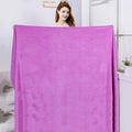 A big towel Beauty salon massage towel home adult towels soft double-sided absorbent non-linting quick-drying barber shop towel