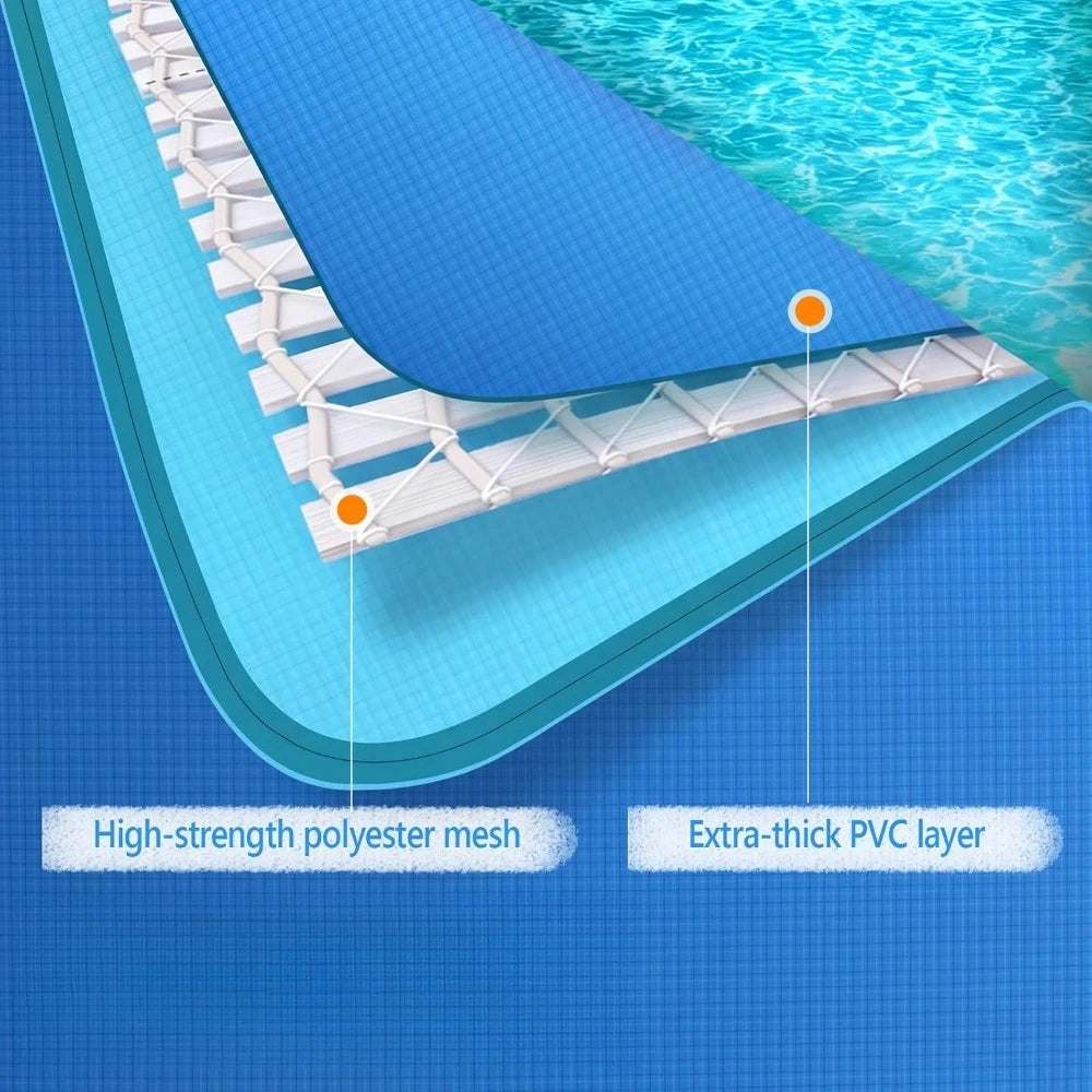 Round Above Ground Swimming Pool 12FT x 30IN Metal Frame Outdoor Portable Water Pool for Adults Family Friends Backyard