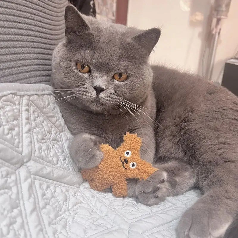 Pet Cat Mint Doll Plush Dog Toy Teddy Toy Pomeranian Dog Accessories Dog Toys for Small Dogs Puppy Toys