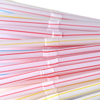 50-1000Pcs Multicolor Straw Drinking Kunststof Straws for Wedding Party Supplies Beverage Kitchen Cocktail Drinking Straws