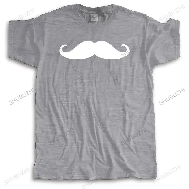 homme Casual Tee Shirts Tops Short sleeve t-shirt mustache hiphop t shirt funny moustache tshirt creative beard design t shirts