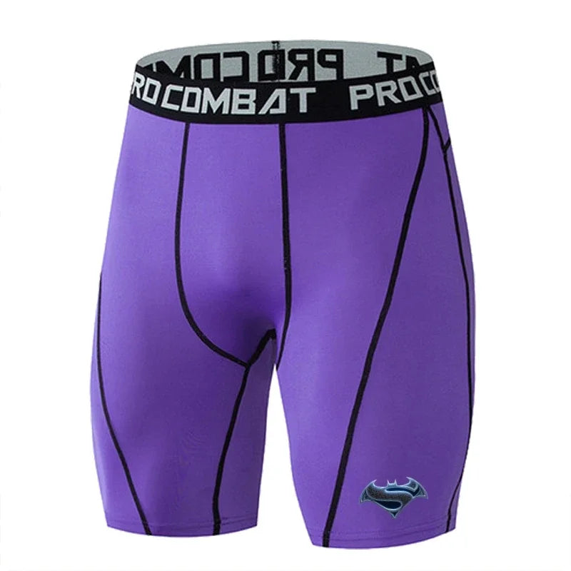 2026 Men's T Shirt Outdoor Training Fitness Gym Jogging Running Sweatshirt Bat/-Man Compression Shirts Tight Elastic Breathable