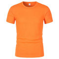 2026 New Running T-shirt Men's Summer Fashion Round Neck Comfortable Breathable Short Sleeve Fitness Exercise Speed Drying Top