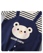 New Baby Jumpsuit Autumn Long Sleeve Cotton Cute Children Clothes Kids Clothes Crawling Boys Girls Jumpsuit