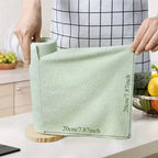 20 Sheets/Roll Microfiber Dishcloth – Multi-Functional Double-Sided Kitchen Cloth, Ideal for Utensil Cleaning, Kitchen Accessory