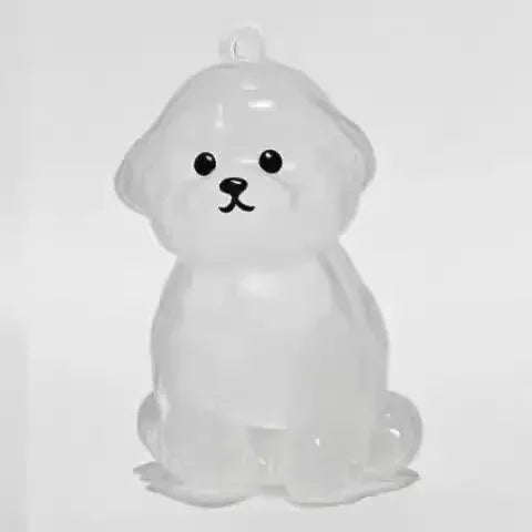 Adorable Pet Fur Storage Ornament Creative Cat Hair Collection Capsule Keychain Unique Keychain Trendy Souvenir for Pet Lover