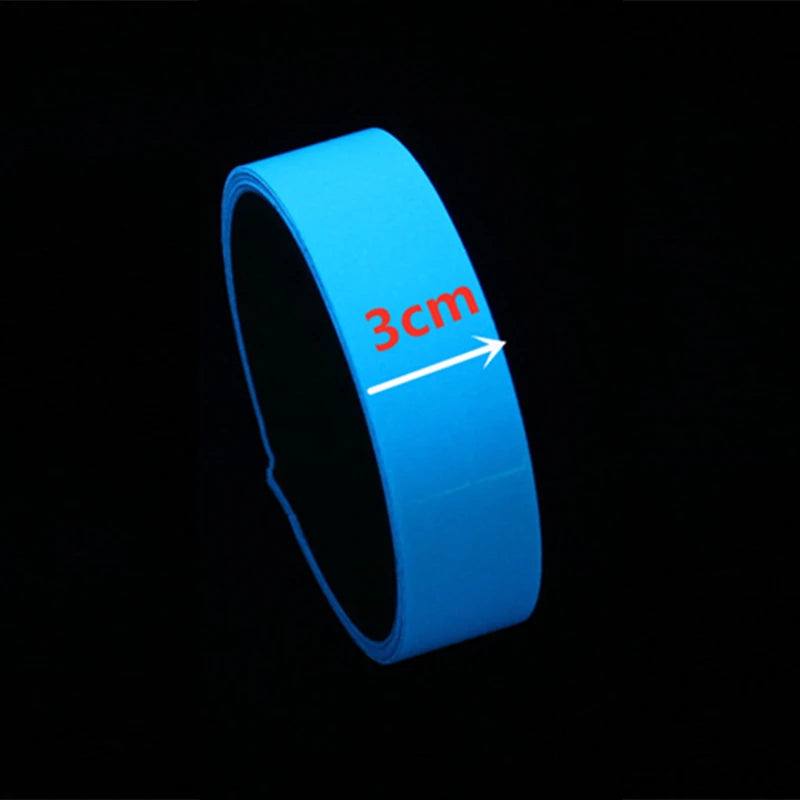 Self-adhesive Luminous Tape Glow Emergency Logo In The Dark Safety Stage Stickers Home Decor Party Supplies Decorative