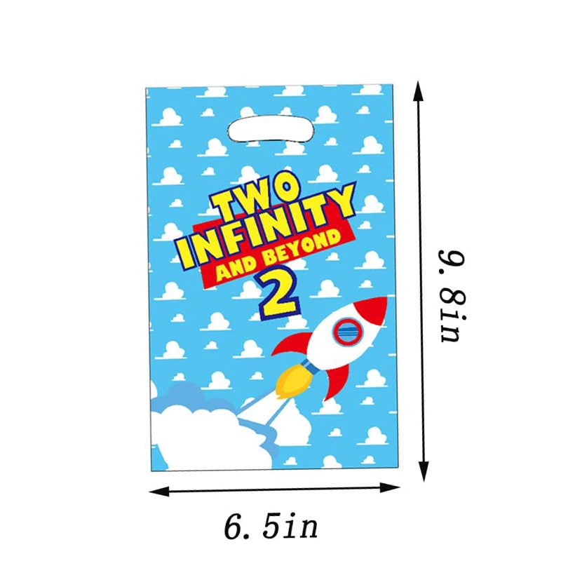 Toy Story Party Decoration Tableware Paper Plates Party Favors Gift Tablecloth BirthdayParty Supplies Toys Stamp Bracelet