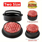 Burger Press Mold & Patty Press Maker -3 in 1 Stuffed Hamburger Patty Maker Perfect for Beef, Chicken Patties - Kitchen Press To