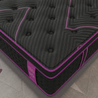 12/14in Hybrid Gel Memory Foam Mattress with Pocket Spring, Medium Firm, Motion Isolation Mattress in a Box