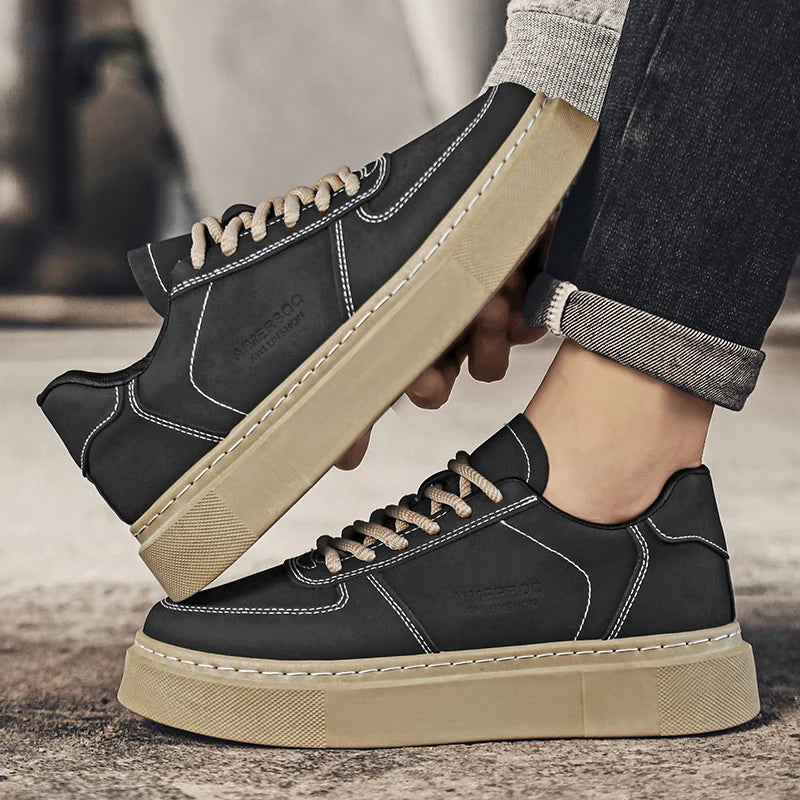 Men's Shoes - 2025 Autumn New Style - Versatile Casual Shoes for Men, Sporty, Outdoor, Anti-slip and Wear-resistant Sneakers
