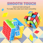 DIY Series Bricks Magic Cube 3x3x3 Professional Speed Cube Puzzle Toys Enlighten Educational Building Blocks Toys for Kids Gifts