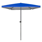 Heavy Duty Outdoor Market Umbrella Base Patio Square Stand Sun Rainproof UV Resistant Stable for All Weather Without a base