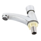 Time Delay Basin Sink Faucet Copper Alloy Push Switch Water Saving Tap for Home Kitchen Bathroom Hotel