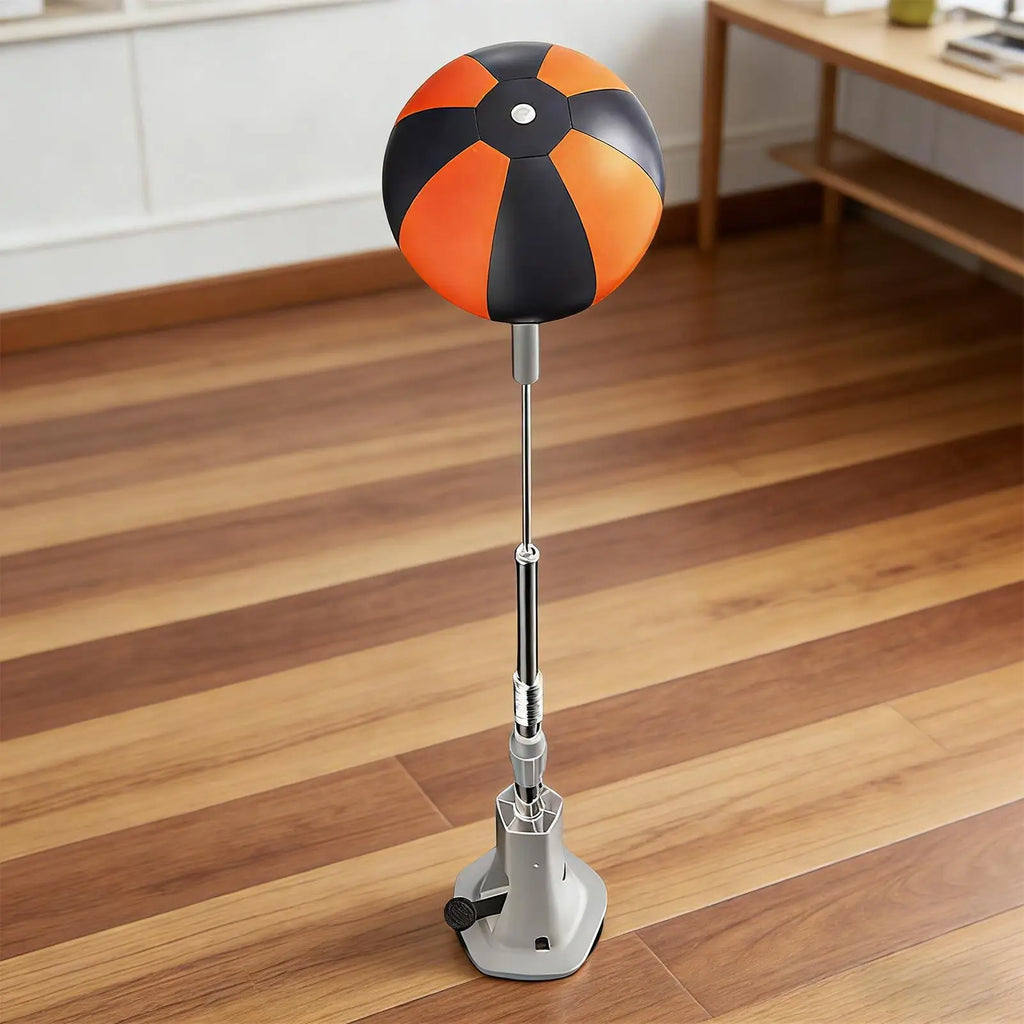 Standing Boxing Bag Boxing Training Equipment Adjustable Height Suction Base Adult Punching Bag for Kids Teens Home Gym Exercise