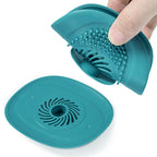 Silicone Sink Drain Strainer Shower Filter Drain Cover Stopper Sink Strainer Drain Floor Drain Hair Catcher Bathroom Accessorie