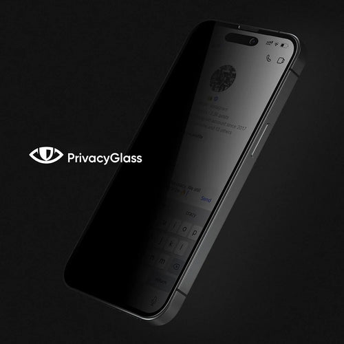2 Pack Matte Privacy Screen Protector for iPhone 17 6.3 Inches, Scratch Resistant Tempered Glass Film, Full Coverage