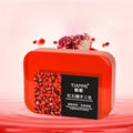 Pomegranate soap gently cleanses the face and body, moisturizes water and moisturizes, suitable for all skin types, gift