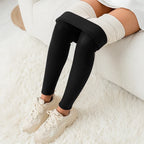 Women's Fleece Lined Leggings High Waist Thermal Warm Stretch Skinny Pants Autumn Winter Cold Weather Casual Thermal Leggings