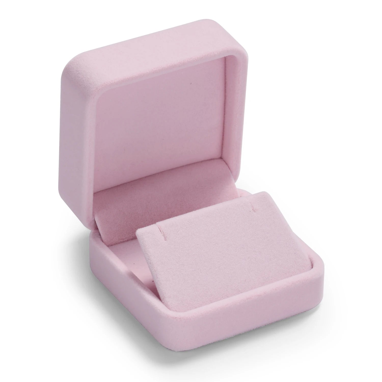 Pink Velvet Jewelry Box Set Jeweler Specialized Cases for Rings, Earrings, Bracelets, Necklaces, Premium Gift Storage Organizer