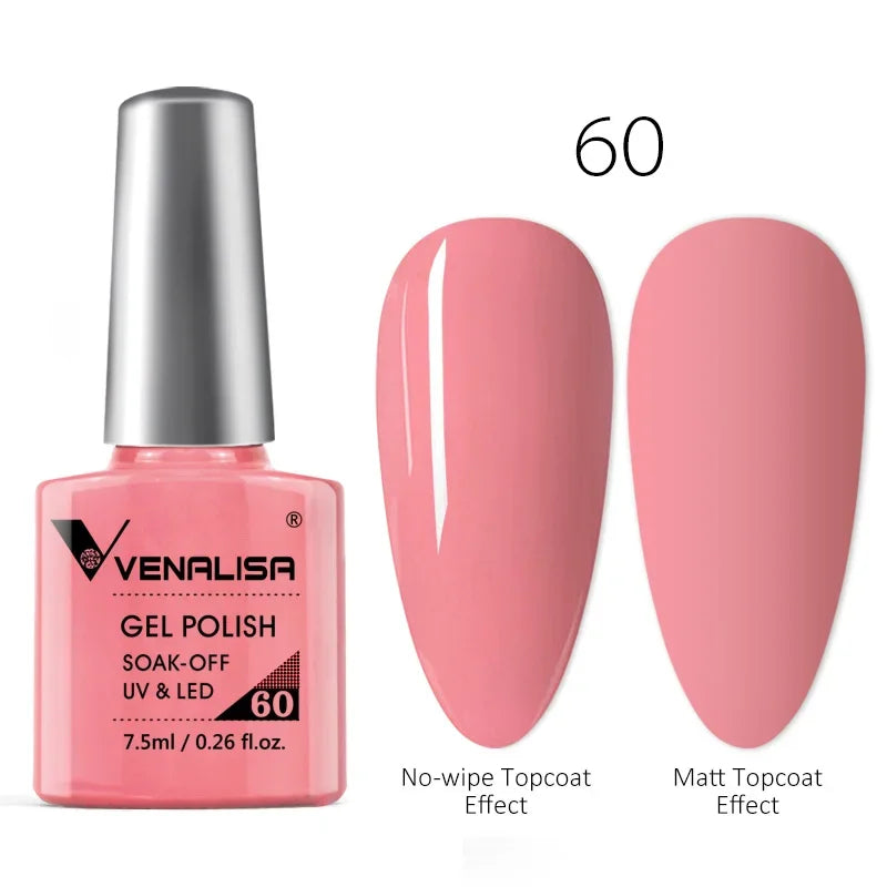 Venalisa Neon Gel Polish Varnishes Hybrid Nails For Manicure 7.5ml Semi Permanent Soak off Enamel Gel Polish UV Nail Gel Polish