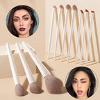 5/7/10/12Pcs Makeup Brushes Tools Set Professional Eyeliner Eyeshadow Contour Powder Brush Women Facial Beauty Cosmetics Tools