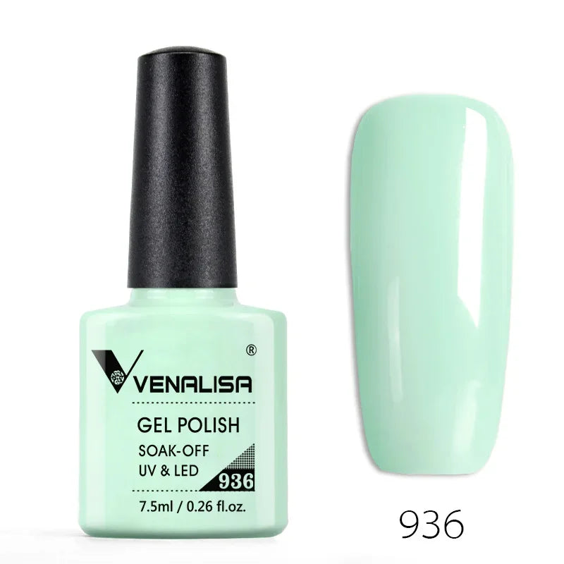 Venalisa Neon Gel Polish Varnishes Hybrid Nails For Manicure 7.5ml Semi Permanent Soak off Enamel Gel Polish UV Nail Gel Polish