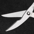 Stainless steel scissors Kitchen special multifunctional cutting food scissors Powerful sharp scissors for chicken bone barbecue