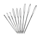 Large Eye Hand Sewing Needles Kit, Big Eye Stitching Needles for Yarn, Embroidery & Jewelry Beading, Household Sewing Acce